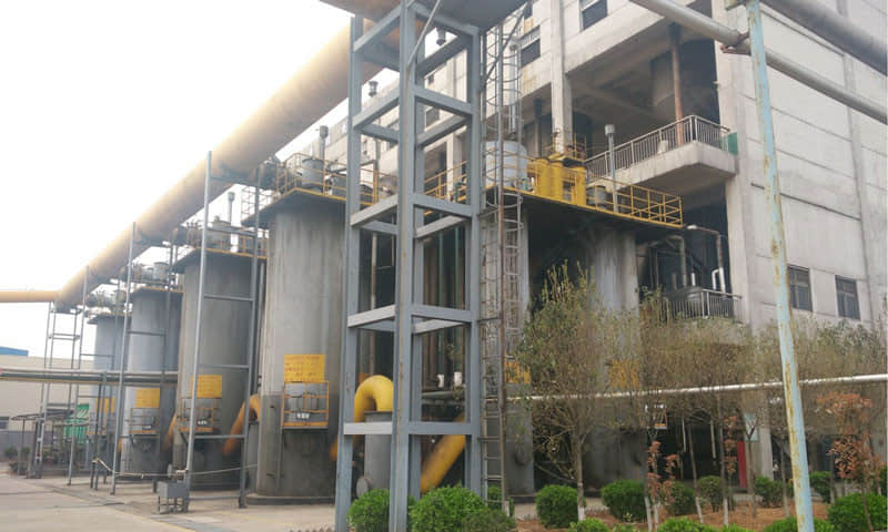 兩段式煤氣發生爐熱脫焦油煤氣站